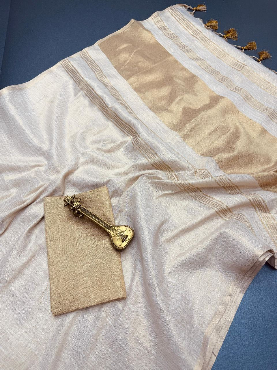 Maysore Linen Silk Saree