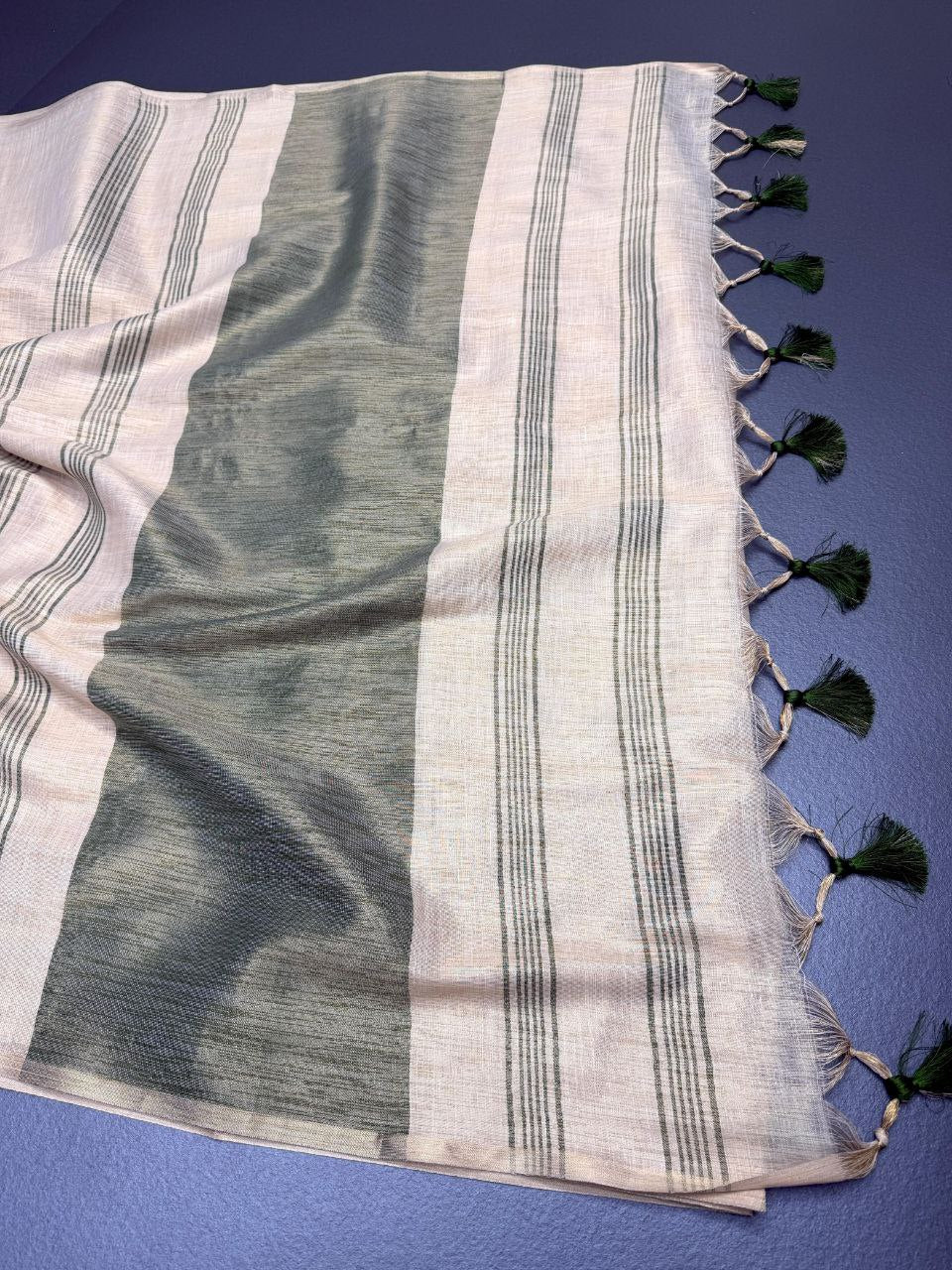 Maysore Linen Silk Saree