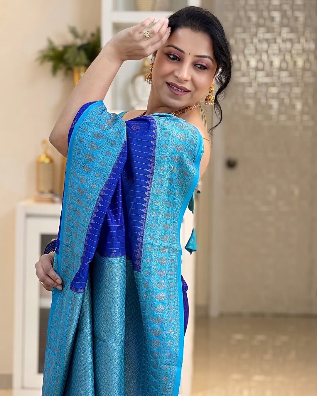 Banarasi Soft Lichi Silk