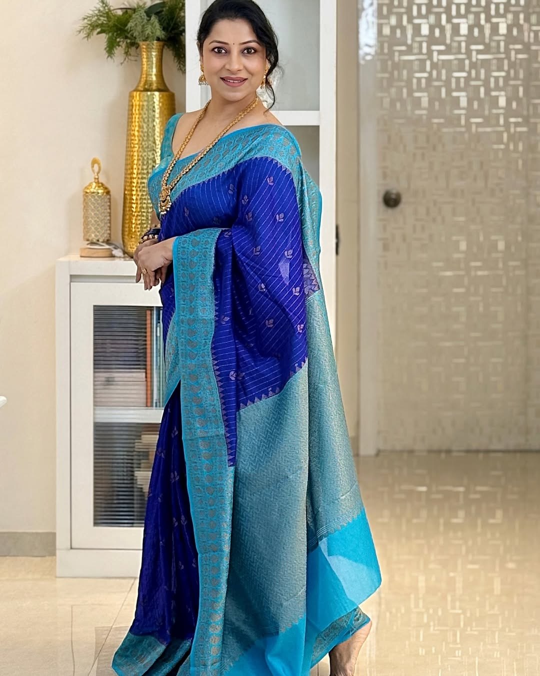 Banarasi Soft Lichi Silk
