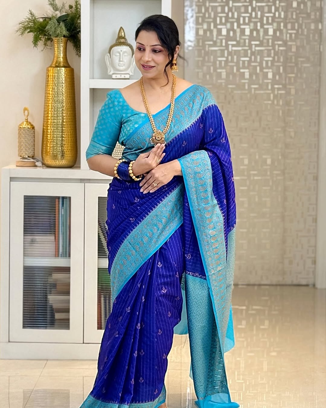 Banarasi Soft Lichi Silk
