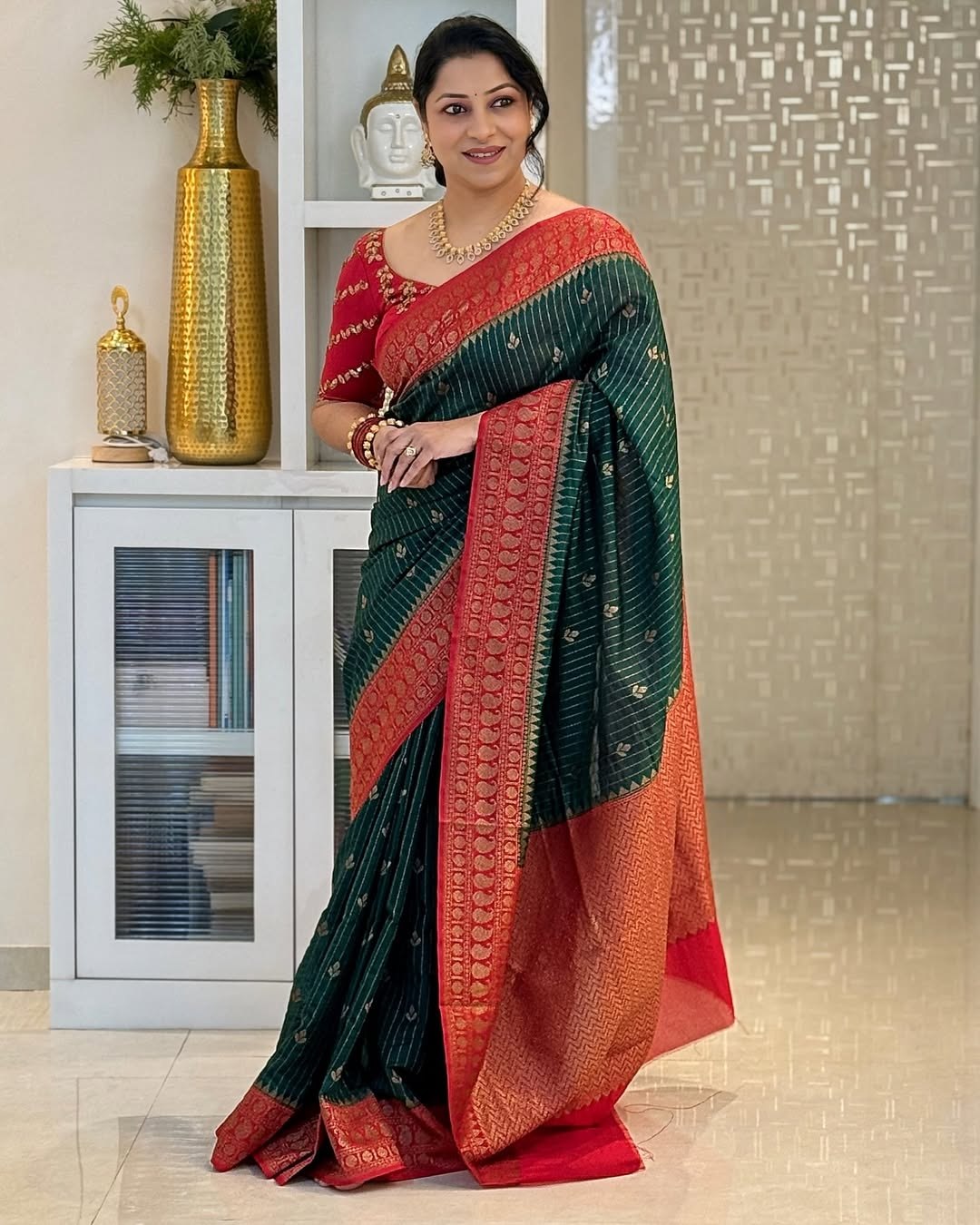 Banarasi Soft Lichi Silk