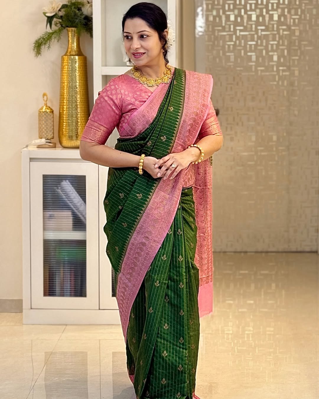 Banarasi Soft Lichi Silk