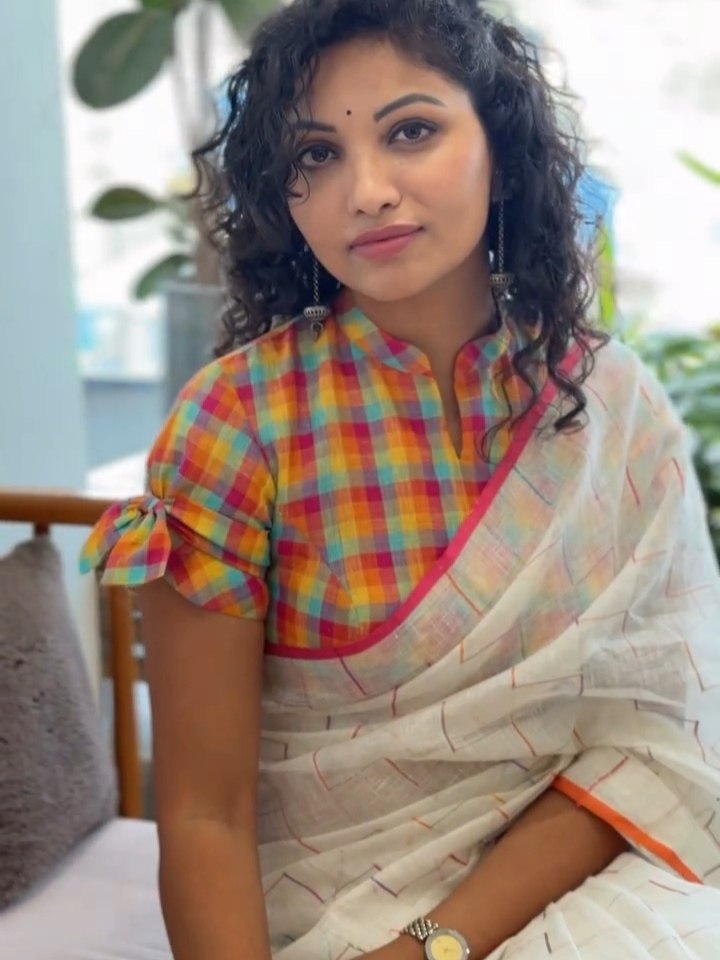 Soft Linen Saree