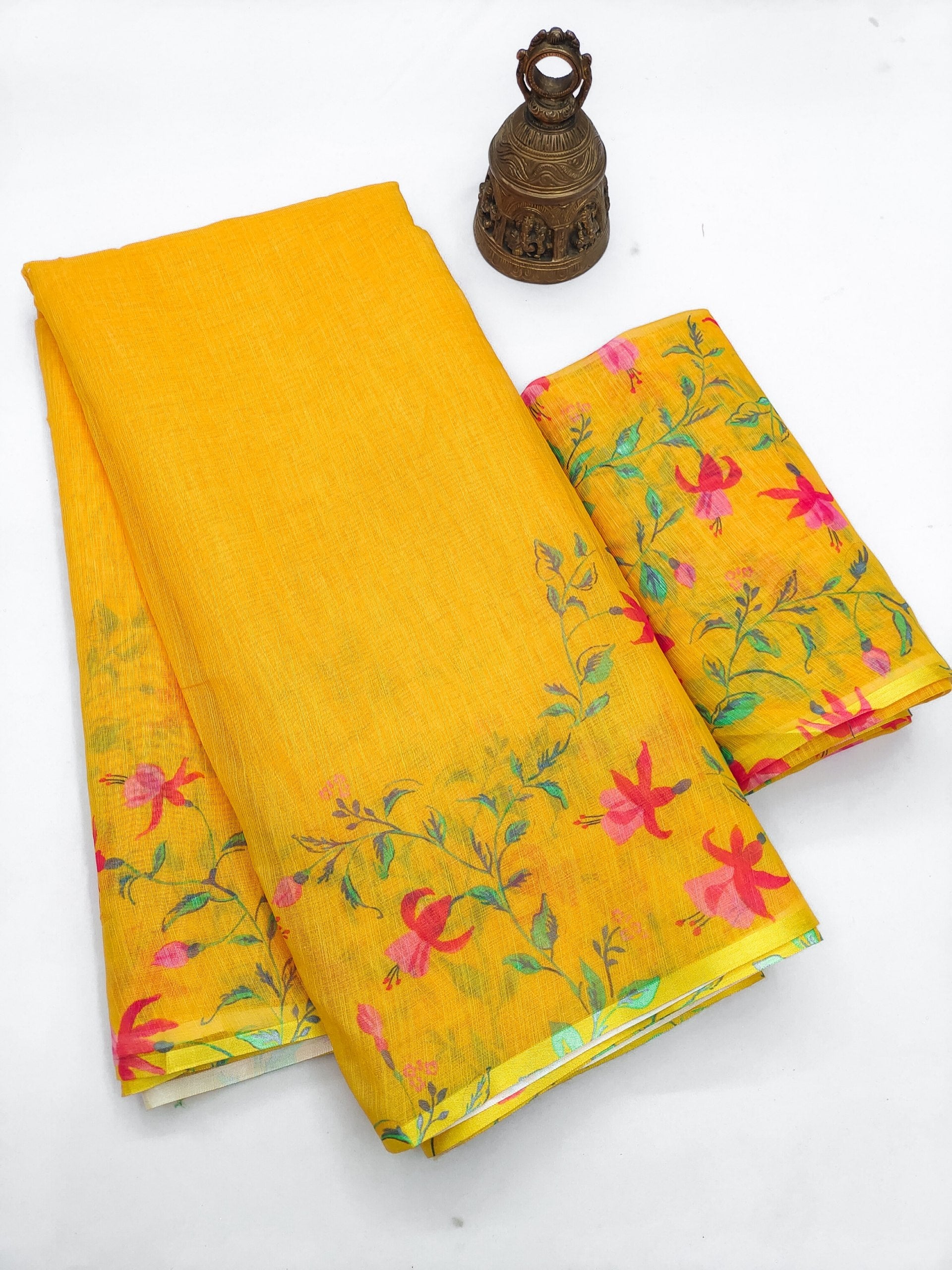 Soft Linen Saree