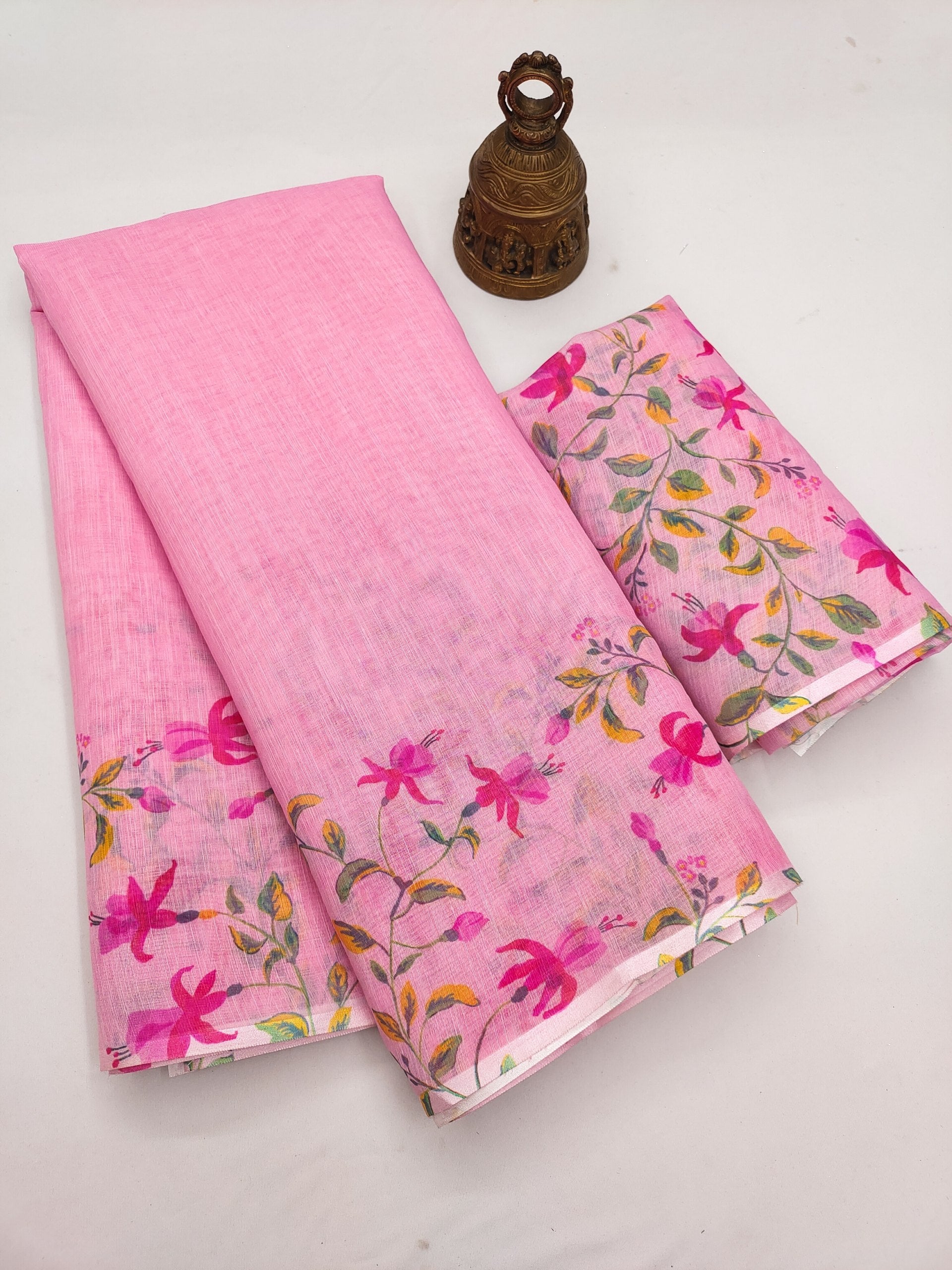 Soft Linen Saree
