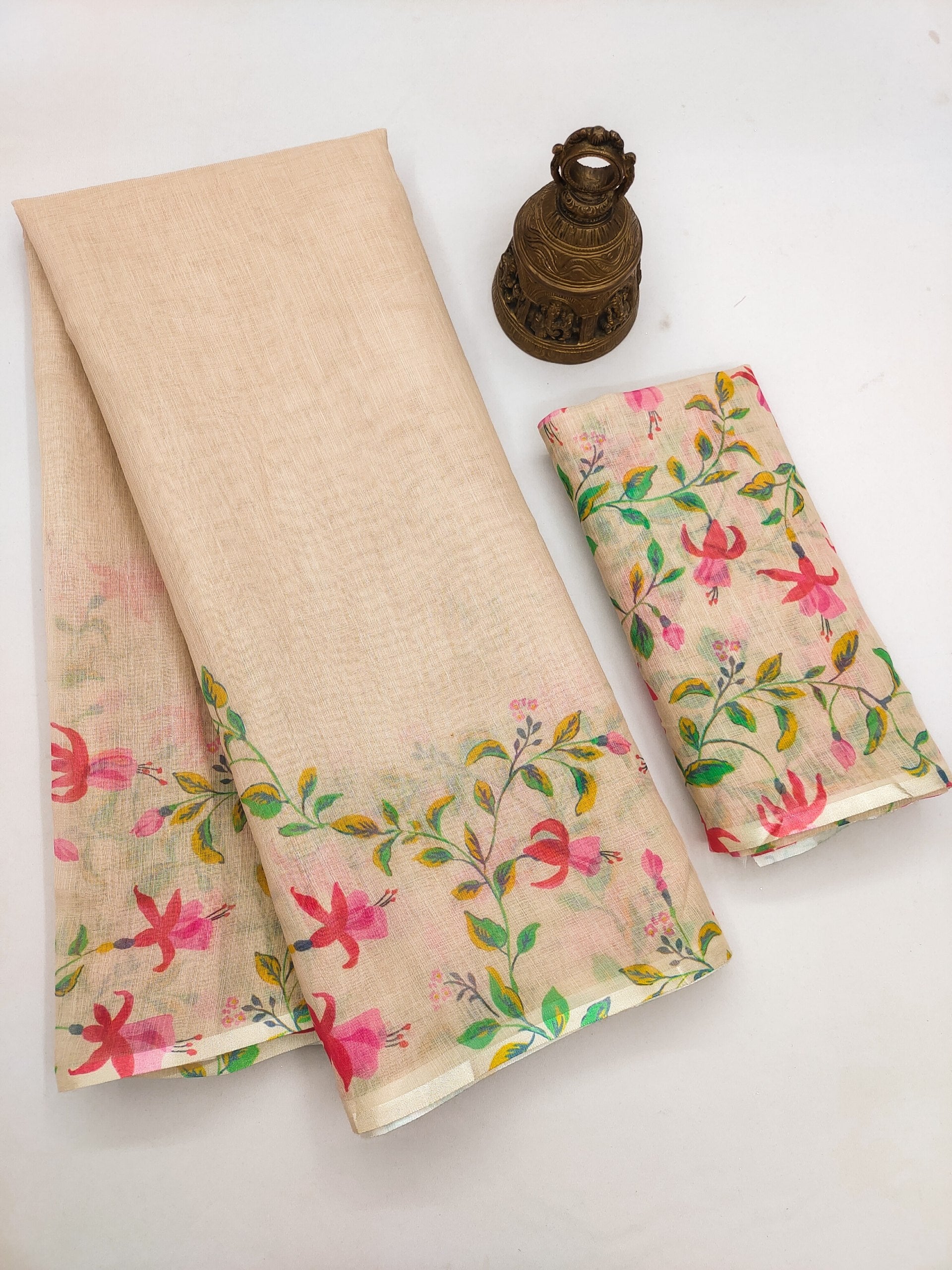 Soft Linen Saree