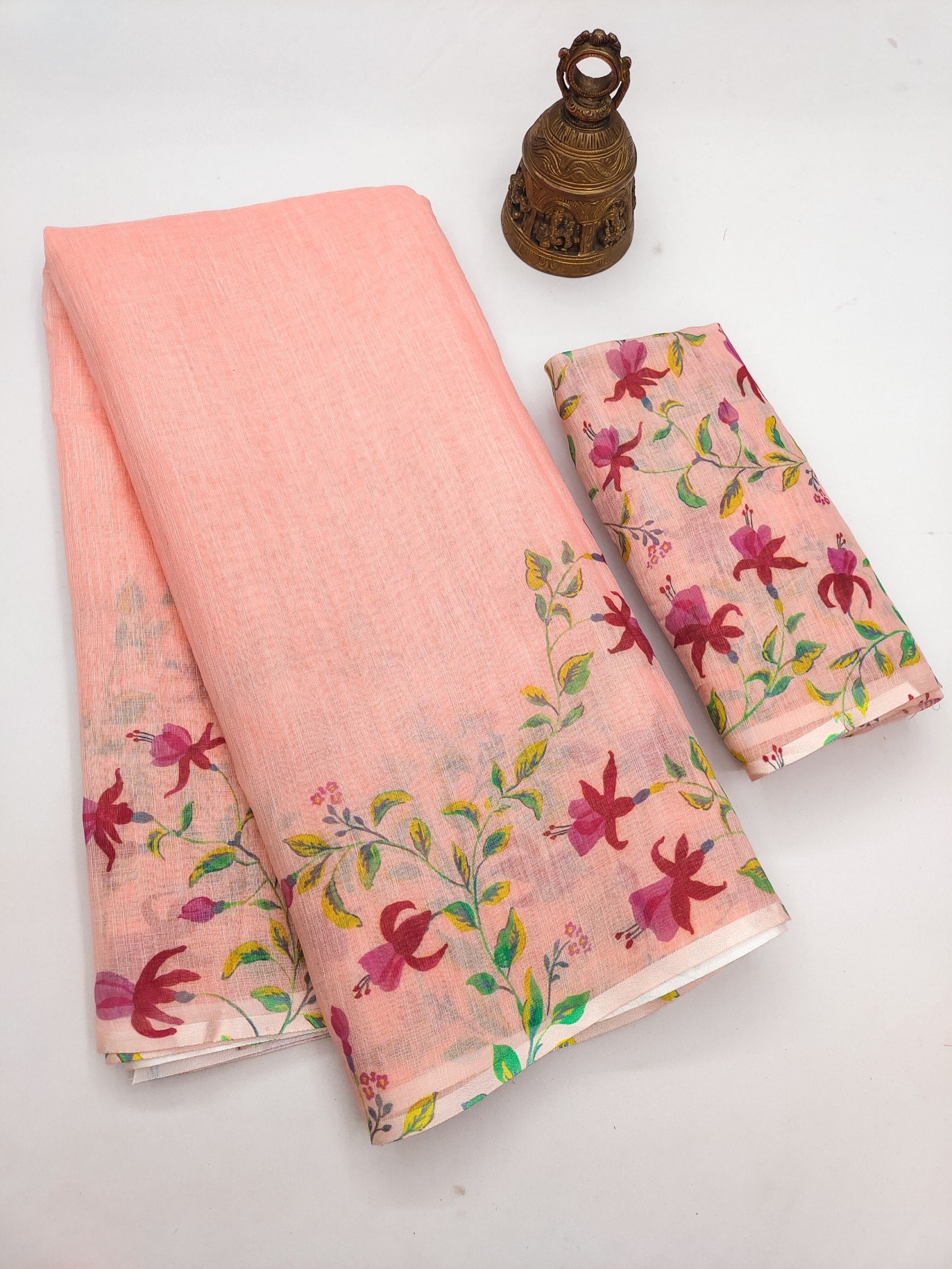 Soft Linen Saree