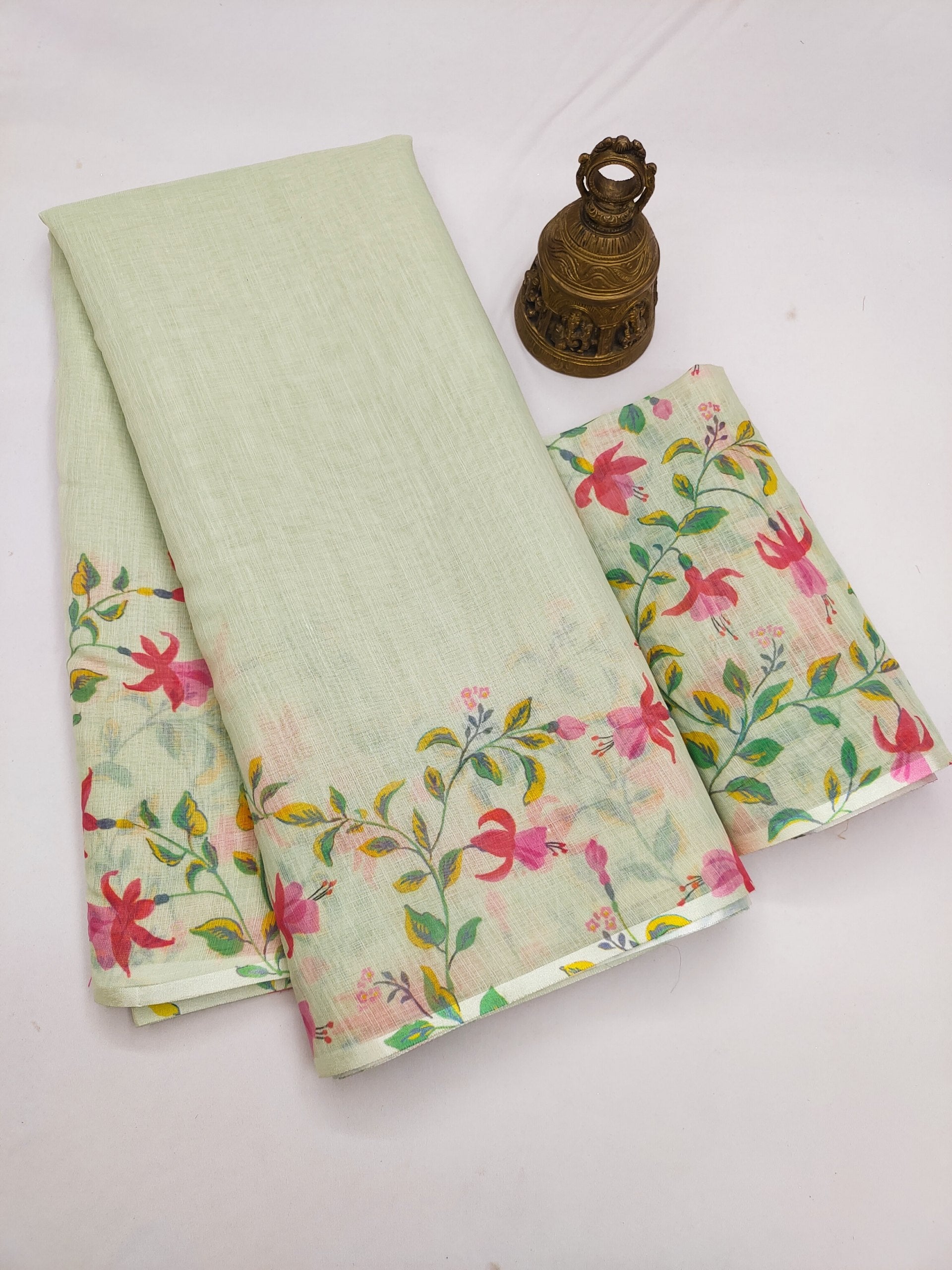 Soft Linen Saree
