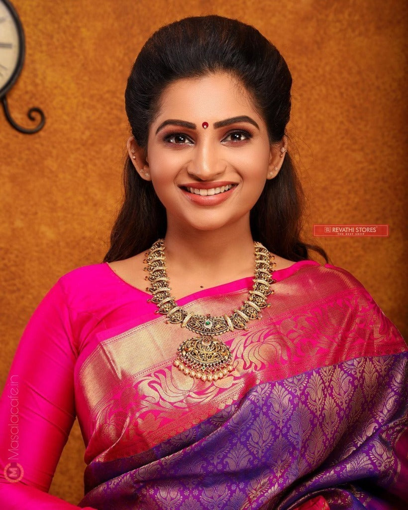 Soft Lichi Silk Saree