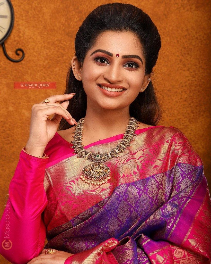 Soft Lichi Silk Saree