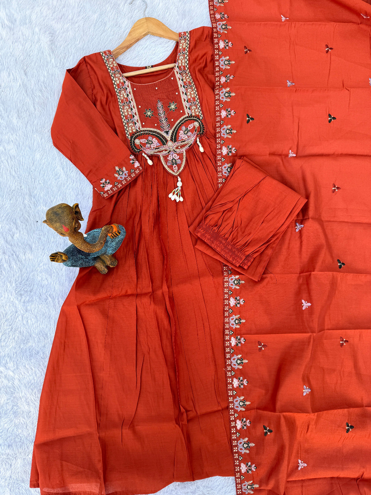 Anarkali Kurta Set (Stitched)