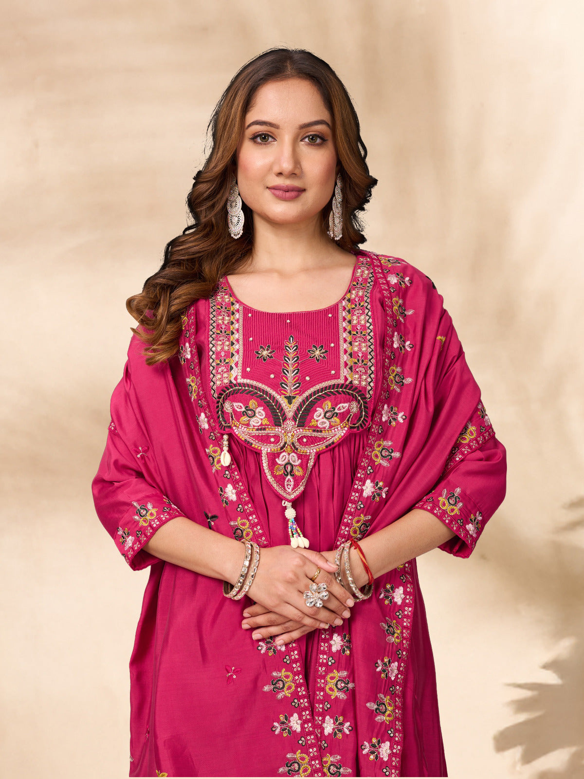 Anarkali Kurta Set (Stitched)