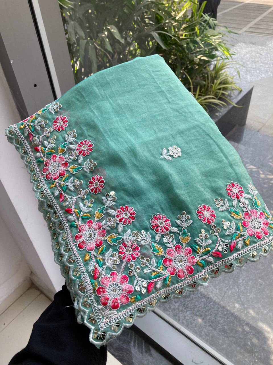 Wedding Special Party Wear Soft chiffon