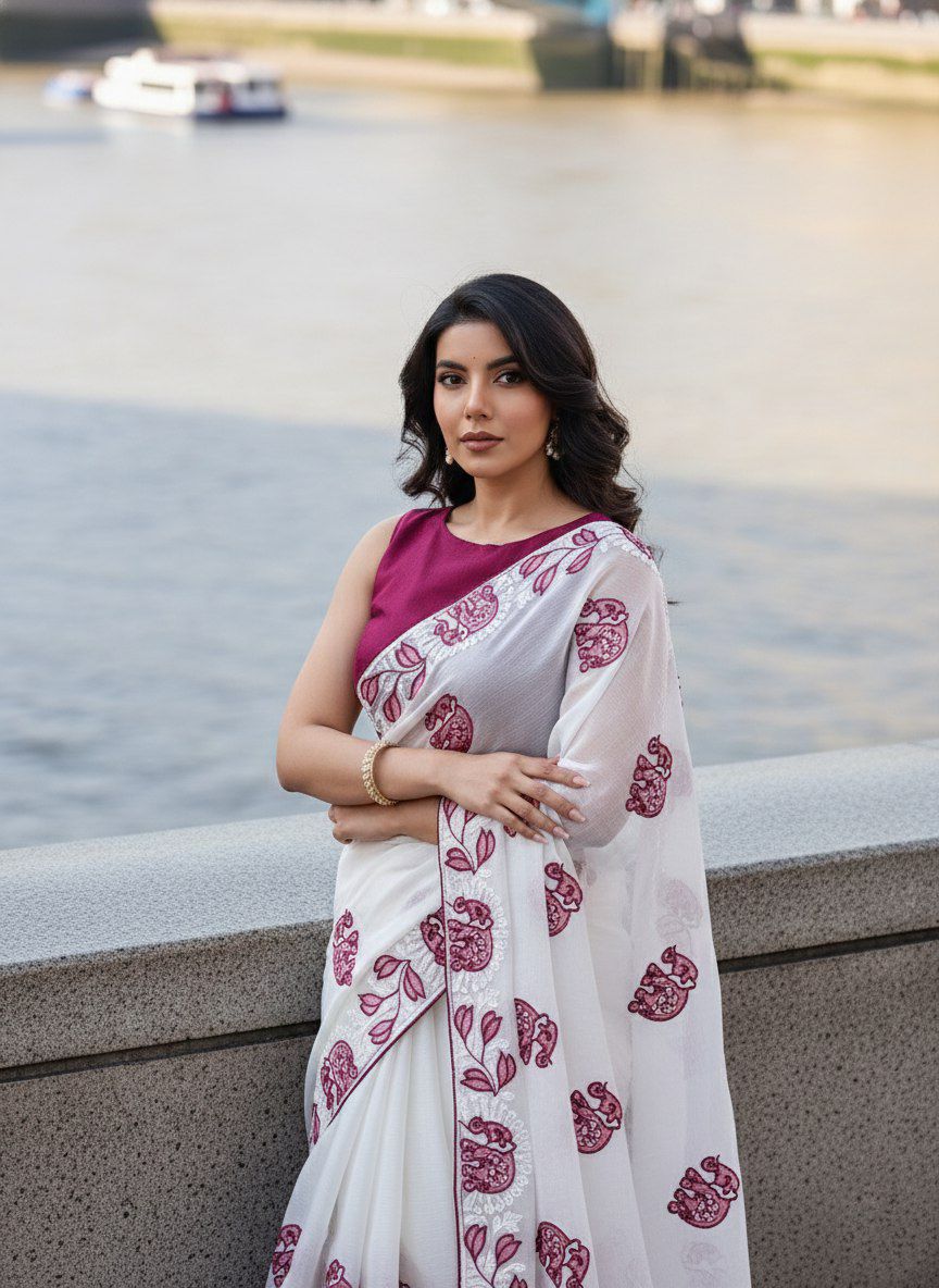 Chiffon Saree