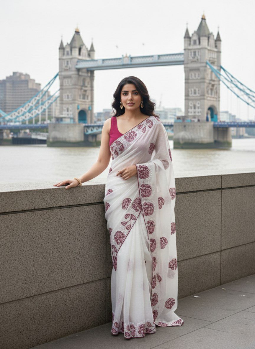 Chiffon Saree