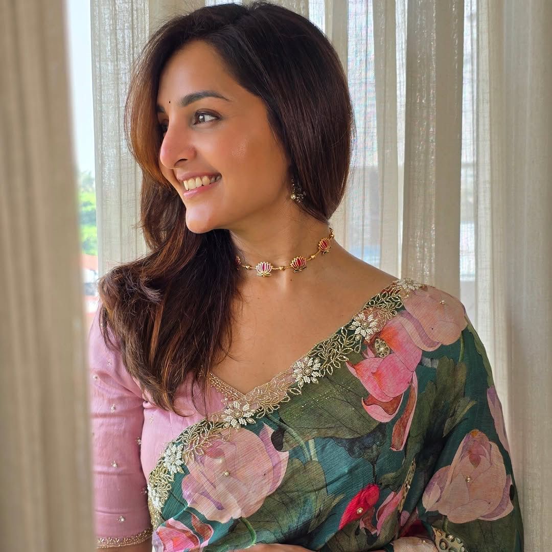 Soft Tebi Silk with Digital Print