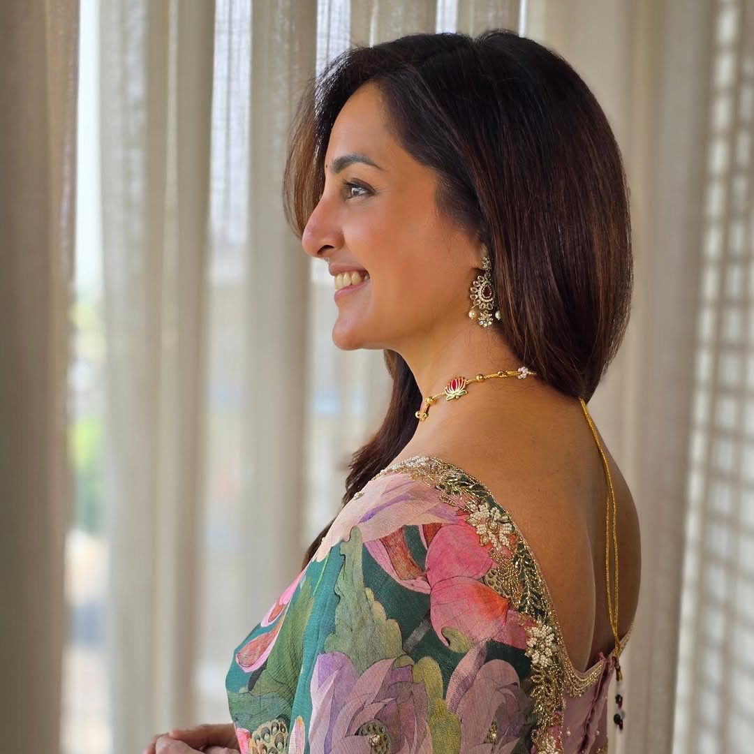 Soft Tebi Silk with Digital Print