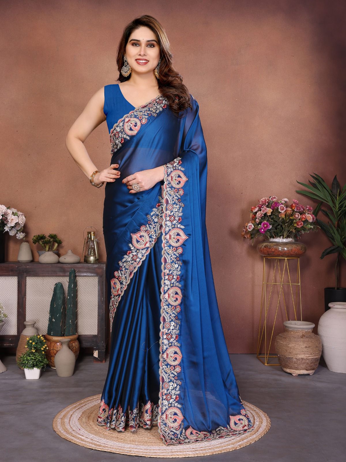 Party Wear Soft Silk Saree