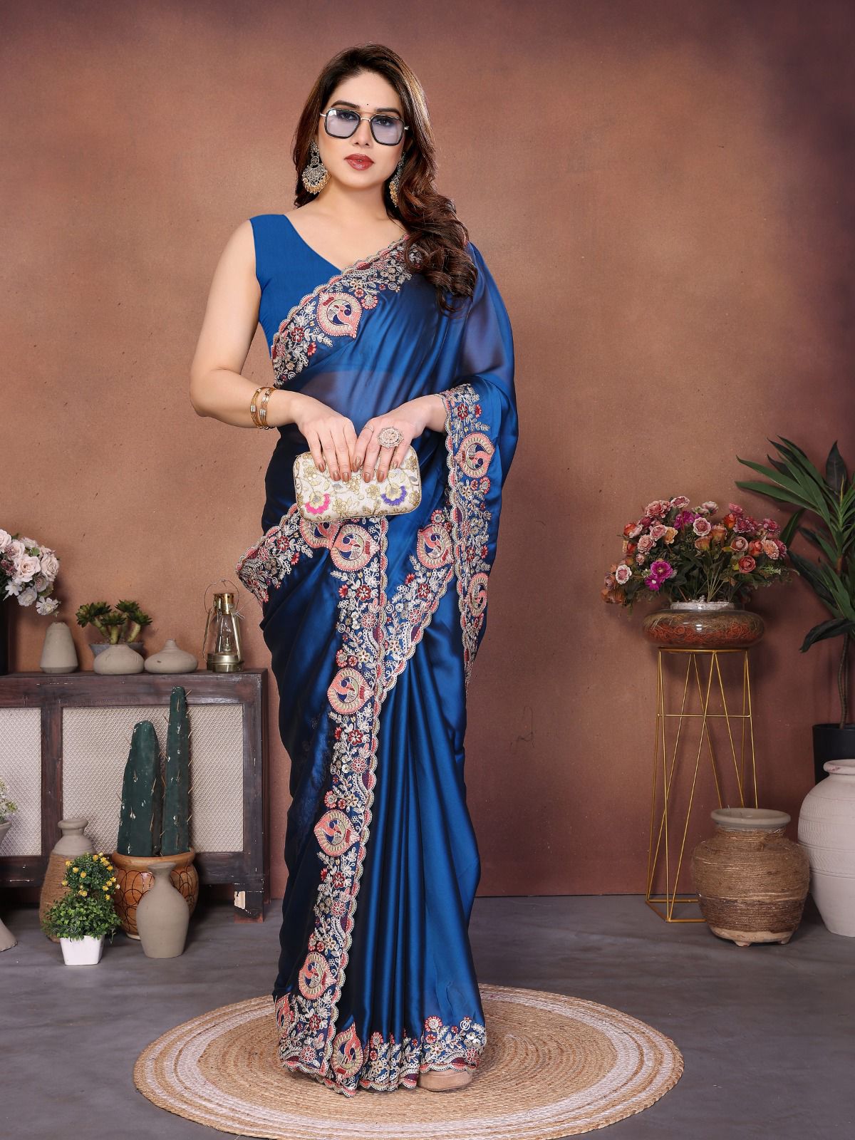 Party Wear Soft Silk Saree