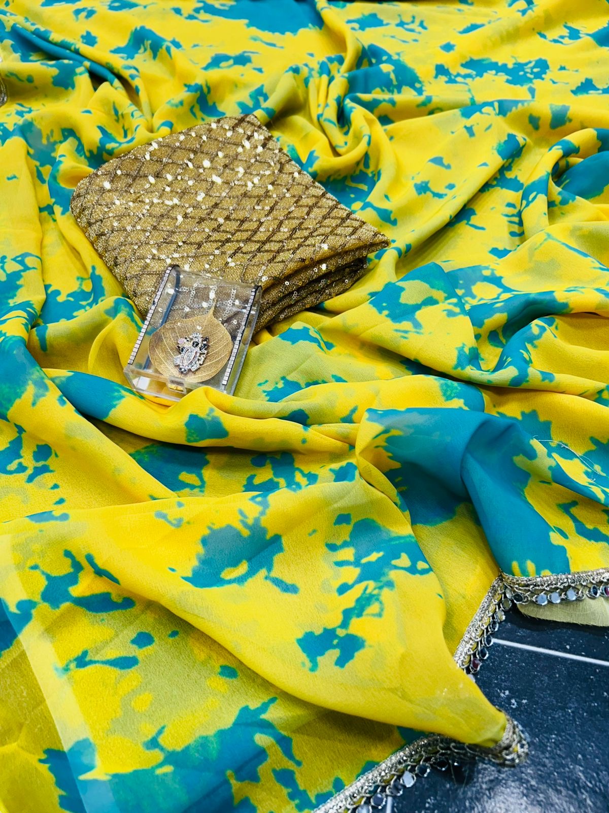 Georgette Digital Printed Saree