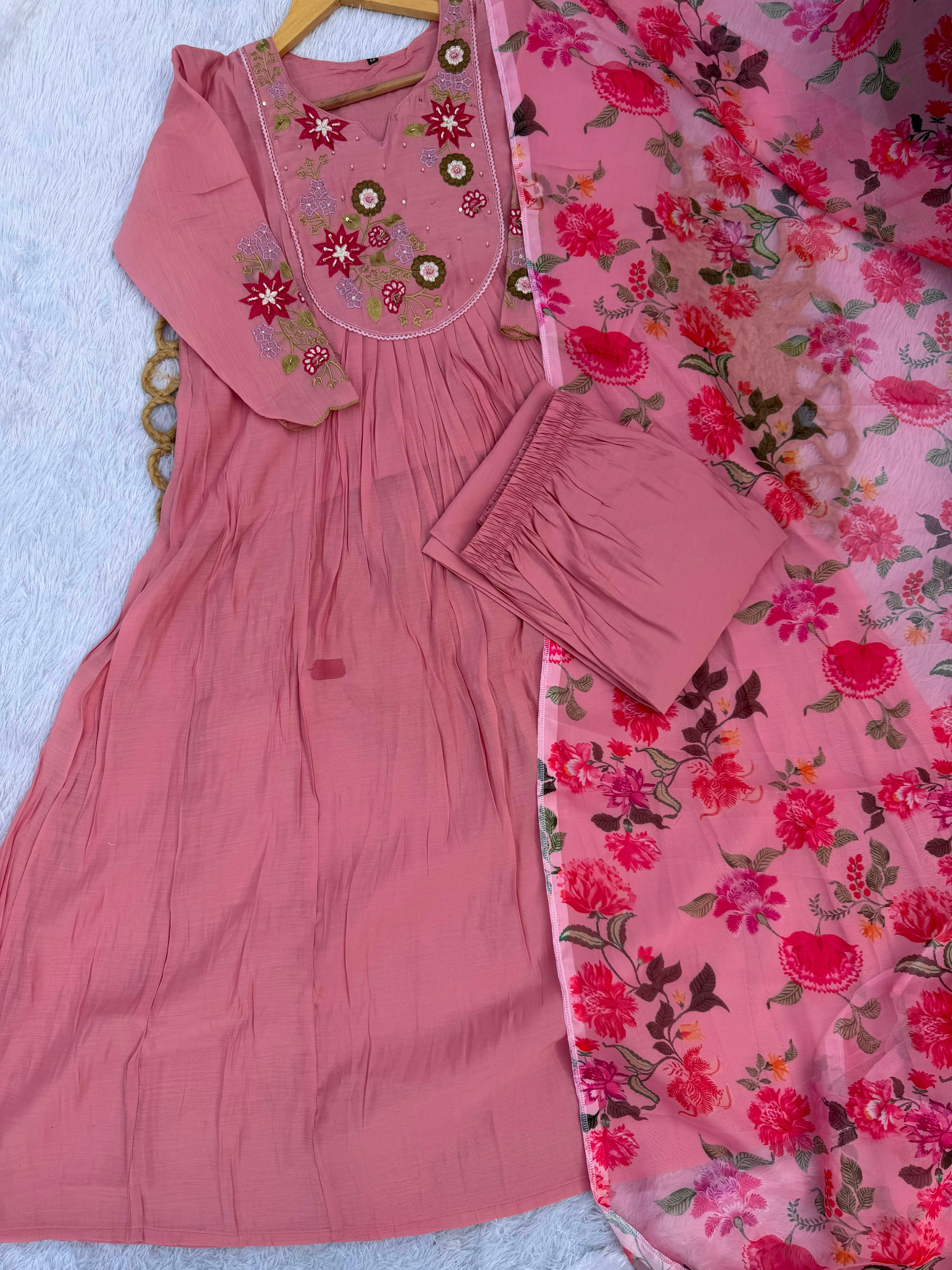 Premium Anarkali Kurta Set