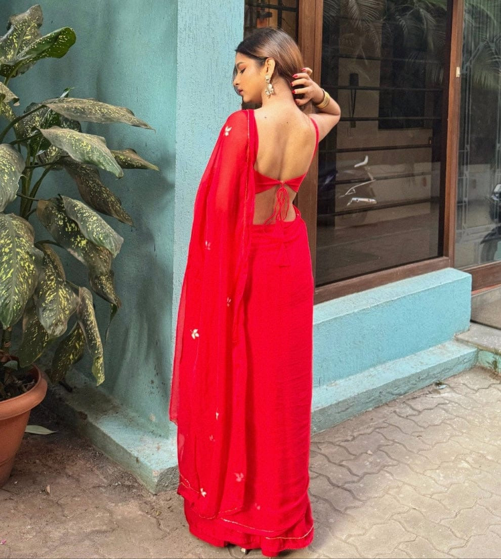 Chiffon Saree