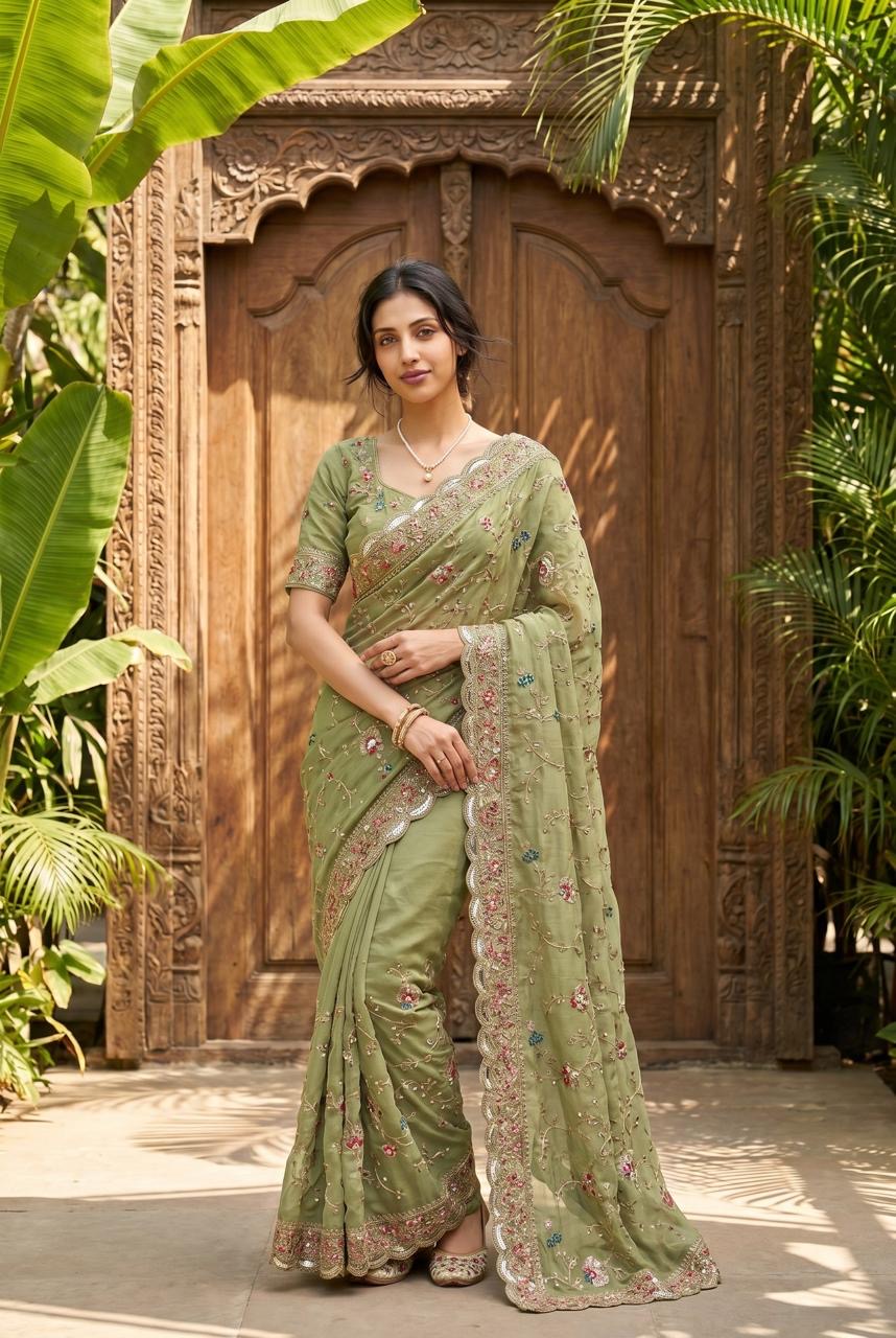 Party Wear Soft Georgette
