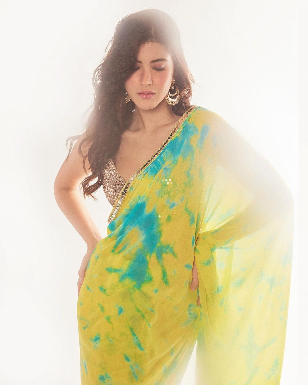 Georgette Digital Printed Saree